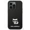 Karl Lagerfeld KLHCP14LSLCTBK iPhone 14 Pro 6.1 "hardcase black / black Silicone Choupette Body | Techbox