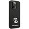 Karl Lagerfeld KLHCP14LSLCTBK iPhone 14 Pro 6.1 "hardcase black / black Silicone Choupette Body | Techbox