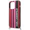 Karl Lagerfeld KLHCP14LSTSTP iPhone 14 Pro 6,1" hardcase różowy/pink Color Stripes Strap - Apple Cases - Cases - Techbox