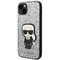 Karl Lagerfeld KLHCP14MGFKPG iPhone 14 Plus 6,7" hardcase srebrny/silver Glitter Flakes Ikonik - Apple Cases - Cases - Techbox