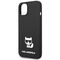 Karl Lagerfeld KLHCP14MSLCTBK iPhone 14 Plus 6.7 "hardcase black / black Silicone Choupette Body | Techbox