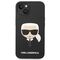 Karl Lagerfeld KLHCP14MSLKHBK iPhone 14 Plus 6,7" hardcase czarny/black Silicone Karl`s Head - Apple Cases - Cases - Techbox