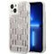 Karl Lagerfeld KLHCP14SLMNMS iPhone 14 6.1 "hardcase silver / silver Liquid Glitter Monogram - Apple Cases - Cases - Techbox