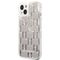 Karl Lagerfeld KLHCP14SLMNMS iPhone 14 6.1 "hardcase silver / silver Liquid Glitter Monogram - Apple Cases - Cases - Techbox