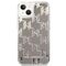 Karl Lagerfeld KLHCP14SLMNMS iPhone 14 6.1 "hardcase silver / silver Liquid Glitter Monogram - Apple Cases - Cases - Techbox