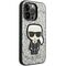 Karl Lagerfeld KLHCP14XGFKPG iPhone 14 Pro Max 6.7 "hardcase silver / silver Glitter Flakes Ikonik | Techbox