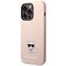 Karl Lagerfeld KLHCP14XSLCTPI iPhone 14 Pro Max 6.7 "hardcase light pink / light pink Silicone Choupette Body | Techbox