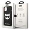 Karl Lagerfeld KLHMP14MSLCHBK iPhone 14 Plus 6,7" hardcase czarny/black Silicone Choupette Head Magsafe - Apple Cases - Cases - Techbox