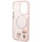 Karl Lagerfeld KLHMP14XHKCP iPhone 14 Pro Max 6.7 "hardcase pink / pink Karl &amp; Choupette Aluminum Magsafe - Apple Cases - Cases - Techbox
