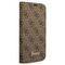 Guess GUBKP14XHG4SHW iPhone 14 Pro Max 6.7 "brown / brown book 4G Vintage Gold Logo | Techbox