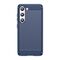 Carbon Case for Samsung Galaxy S23+ flexible silicone carbon cover blue | Techbox
