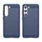 Carbon Case for Samsung Galaxy S23+ flexible silicone carbon cover blue | Techbox