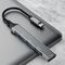 Dudao HUB 4in1 USB-C - 4x USB-A (3 x USB2.0 / USB3.0) 6.3cm black (A16T) | Techbox