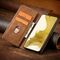 Magnet Fancy Case for Samsung Galaxy S23+ flip cover wallet stand brown | Techbox