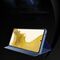 Clear View Case cover for Samsung Galaxy S23+ flip cover blue | Techbox