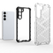 Honeycomb case for Samsung Galaxy S23+ armored hybrid cover blue | Techbox