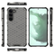 Honeycomb case for Samsung Galaxy S23+ armored hybrid cover blue | Techbox