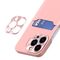 Leather Stand Case for Samsung Galaxy S23 Ultra Cover Card Wallet with Stand Pink | Techbox