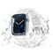 Strap Triple Protection for Apple Watch 38 / 40 / 41 mm band bracelet - transparent | Techbox