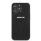 AMG Leather Curved Lines case for iPhone 13 Pro Max - black - Smartphone Accessories - Cables & Accessories - Techbox