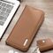 Dux Ducis Hivo case Samsung Galaxy S23+ flip cover wallet stand RFID blocking brown - Samsung Cases - Cases - Techbox