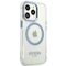 Etui Guess Metal Outline MagSafe na iPhone 13 Pro / iPhone 13 - niebieskie - Uncategorized Cases (2) - Cases - Techbox