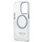 Etui Guess Metal Outline MagSafe na iPhone 13 Pro / iPhone 13 - niebieskie - Uncategorized Cases (2) - Cases - Techbox