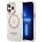 Etui Guess Metal Outline MagSafe na iPhone 13 Pro / iPhone 13 - różowe - Uncategorized Cases (2) - Cases - Techbox