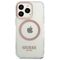 Etui Guess Metal Outline MagSafe na iPhone 13 Pro / iPhone 13 - różowe - Uncategorized Cases (2) - Cases - Techbox