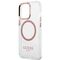 Etui Guess Metal Outline MagSafe na iPhone 13 Pro / iPhone 13 - różowe - Uncategorized Cases (2) - Cases - Techbox