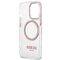 Etui Guess Metal Outline MagSafe na iPhone 13 Pro / iPhone 13 - różowe - Uncategorized Cases (2) - Cases - Techbox