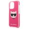 Etui Karl Lagerfeld Choupette Head na iPhone 13 Pro / iPhone 13 - fuksjowy | Techbox