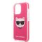 Etui Karl Lagerfeld Choupette Head na iPhone 13 Pro Max - fuksjowe | Techbox