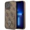 Guess 4G Triangle Logo Cardslot Case for iPhone 13 Pro / 13 - Brown - Apple Cases - Cases - Techbox