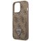 Guess 4G Triangle Logo Cardslot Case for iPhone 13 Pro / 13 - Brown - Apple Cases - Cases - Techbox
