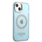 Guess Gold Outline Translucent MagSafe case for iPhone 13 - blue - Uncategorized Cases (2) - Cases - Techbox