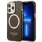 Guess Gold Outline Translucent MagSafe Case for iPhone 13 Pro / iPhone 13 - Black | Techbox