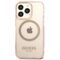 Guess Gold Outline Translucent MagSafe case for iPhone 13 Pro Max - pink - Uncategorized Cases (2) - Cases - Techbox