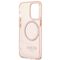 Guess Gold Outline Translucent MagSafe case for iPhone 13 Pro Max - pink - Uncategorized Cases (2) - Cases - Techbox