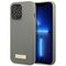 Guess GUHMP13LSPLG iPhone 13 Pro / 13 6.1" grey/grey hard case Silicone Logo Plate MagSafe - Apple Cases - Cases - Techbox