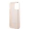 Guess GUHMP13LSPLP iPhone 13 Pro / 13 6.1" pink/pink hard case Silicone Logo Plate MagSafe - Apple Cases - Cases - Techbox