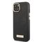 Guess GUHMP13MSAPSTK iPhone 13 6.1" black/black hardcase Peony Logo Plate MagSafe - Apple Cases - Cases - Techbox