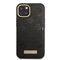 Guess GUHMP13MSAPSTK iPhone 13 6.1" black/black hardcase Peony Logo Plate MagSafe - Apple Cases - Cases - Techbox