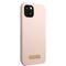 Guess GUHMP13MSBPLP iPhone 13 6.1" pink/pink hard case Silicone Logo Plate MagSafe - Apple Cases - Cases - Techbox