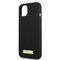 Guess GUHMP13MSPLK iPhone 13 6.1" black/black hard case Silicone Logo Plate MagSafe - Apple Cases - Cases - Techbox