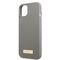 Guess GUHMP13SSPLG iPhone 13 mini 5.4" grey/grey hard case Silicone Logo Plate MagSafe - Apple Cases - Cases - Techbox