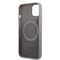 Guess GUHMP13SSPLG iPhone 13 mini 5.4" grey/grey hard case Silicone Logo Plate MagSafe - Apple Cases - Cases - Techbox