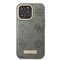 Guess GUHMP13XSAPSTG iPhone 13 Pro Max 6.7" grey/grey hardcase Peony Logo Plate MagSafe | Techbox