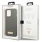 Guess GUHMP13XSPLG iPhone 13 Pro Max 6.7" grey/grey hard case Silicone Logo Plate MagSafe | Techbox