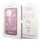 Guess Porcelain Collection case for iPhone 14 Pro Max - fuchsia | Techbox